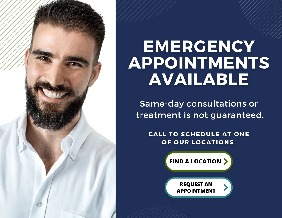 Emergency Appointments Available